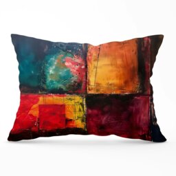 Rackhams Quadrant Fusion: Colours In Conflict Cushions -  - 33cm x 48cm - thumbnail 1