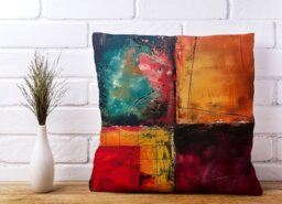 Rackhams Quadrant Fusion: Colours In Conflict Cushions -  - 33cm x 48cm - thumbnail 3