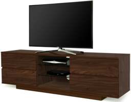 "Rackhams Avitus Premium Walnut with 4-Walnut Drawers and 3-Shelves 32""-65"" LED/OLED/LCD TV Cabinet" - thumbnail 3