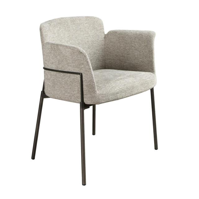 Rackhams Grey Fabric Chair 4170 - image 1