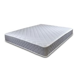 Rackhams Spring Coil Diamond Grey Essentials Mattress Foam Free Spring Coil - Grey - 1 - 2ft6 Shorty Small Single Mattress (75cm x 175cm) - thumbnail 2