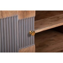 Rackhams Alaina Acacia Wood TV unit - 145 cm - 60 cm - Wood - thumbnail 5