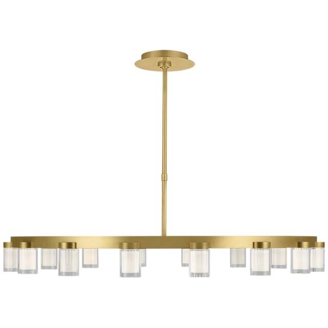 Rackhams Esfera Large Chandelier - Natural Brass - image 1