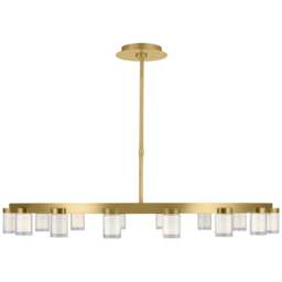 Rackhams Esfera Large Chandelier - Natural Brass - thumbnail 1