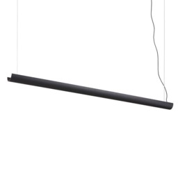 Rackhams 17 Watt Black 1300mm Uplighter Linear LED Pendant Light - thumbnail 2