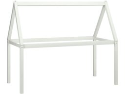 Rackhams Alpi2 Canopy bed in white honey