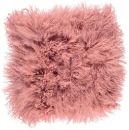 Rackhams Curly Cushion - 40x40 cm - Old Rose - thumbnail 1