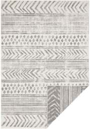 Rackhams Indoor-Outdoor Reversible Geometric Grey Rug - 160X230 cm