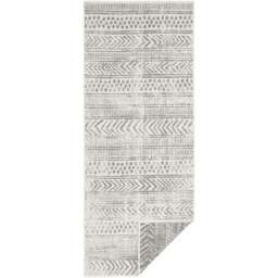 Rackhams Indoor-Outdoor Reversible Geometric Grey Rug - 160X230 cm - thumbnail 5