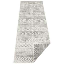 Rackhams Indoor-Outdoor Reversible Geometric Grey Rug - 160X230 cm - thumbnail 6