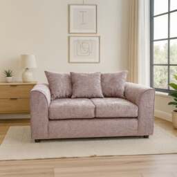 Rackhams Monaco Chenille Fabric 2 Seater Sofa - Green - thumbnail 5