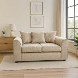 Rackhams Monaco Chenille Fabric 2 Seater Sofa - Green - thumbnail 6