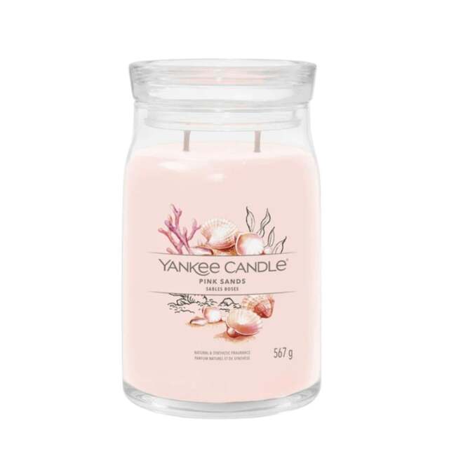 Rackhams Pink Sands Signature Large Jar Candle