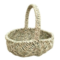 Rackhams Tiny Seagrass Shopping Basket - thumbnail 1