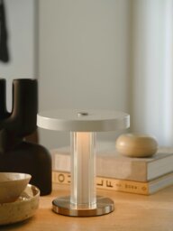Rackhams Trezzi Portable - Table lamp - White - 1 - thumbnail 4