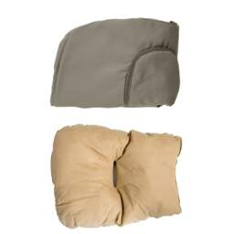 Rackhams Globo Royal Taupe Double Seater Hanging Egg Chair - thumbnail 3