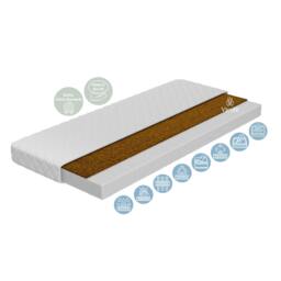 Rackhams Subtle Plus Coco Coir Hypoallergenic ECO Fibre Core Cot Mattress 120x60x10cm - thumbnail 2