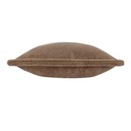 Rackhams Kallu Faux Fur Cushion Cover - Mocha - 45cm x 45cm - Mocha - 100% Polyester - thumbnail 2