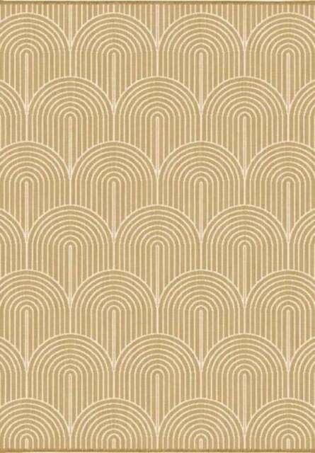 Rackhams Pangli Flatweave Reversible Yellow Rug Indoor-Outdoor - 120X170 cm - image 1