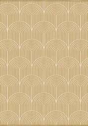 Rackhams Pangli Flatweave Reversible Yellow Rug Indoor-Outdoor - 120X170 cm