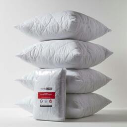 Rackhams Cotton Rich Quilted Pillow Protectors Pack of 4 - 60 x 60 cm - thumbnail 1