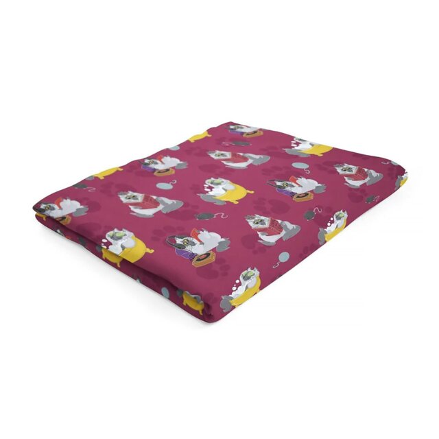 Rackhams Cuddly Soft Fleece Blanket for Pets & Cold Weather - 180 x 200 cm - Raspberry