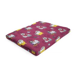 Rackhams Cuddly Soft Fleece Blanket for Pets & Cold Weather - 180 x 200 cm - Raspberry - thumbnail 1