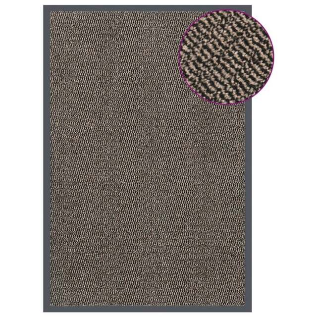 Rackhams Doormat Tufted 80x120 cm Dark Brown