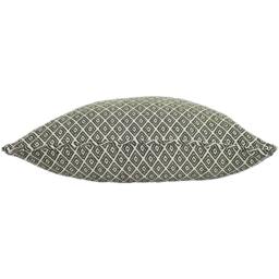 Rackhams Tangier Geometric Cushion Cover - Monochrome - One Size - Monochrome - 47% Polyester/37% Cotton/15% Viscose/1% Nylon - thumbnail 2