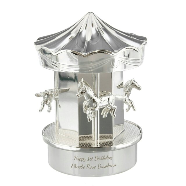 Rackhams Personalised Carousel Money Box - image 1