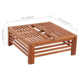 Rackhams Wooden Parasol Stand Cover - thumbnail 6