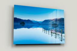Rackhams Winter Dawn at Derwent - Framed Print 20 x 16 inch - thumbnail 2