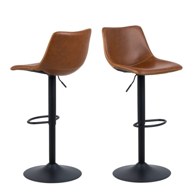 Rackhams I_Oregon Bar Stool in Brown - 1 - image 1