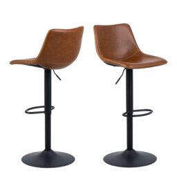 Rackhams I_Oregon Bar Stool in Brown - 1 - thumbnail 1