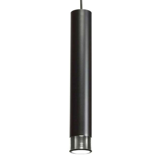 Rackhams Dani Pendant Lamp Hand Made Black And Chrome - image 1