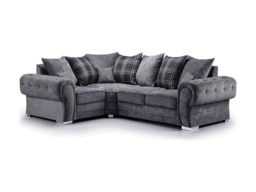 Rackhams Verona Scatter Back Living Room Furniture Range - Grey Kensington - Swivel Chair - thumbnail 5