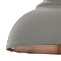 Rackhams Maris Matte Grey Easy-Fit Pendant - thumbnail 4