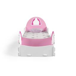 Rackhams Princess Carriage Toddler Bed, White - Toddler - thumbnail 2