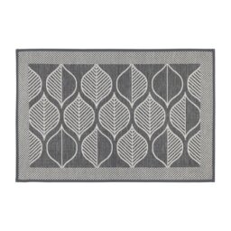 Rackhams Expression Machine Washable Entrance Doormat, 50x75cm - Leaves - thumbnail 2