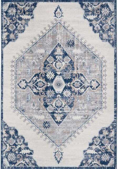 Rackhams Montana Vintage Navy Rugs - 4020 - 120X170 cm - image 1