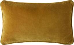 Rackhams Retro Flower Stripe Dune Filled Cushion 30x50cm - Light Brown - thumbnail 3