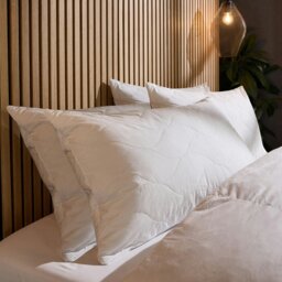 Rackhams Luxury Cotton Quilted Firm Support Pillow - Firm - 2 - thumbnail 2