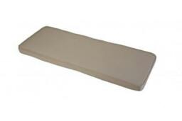 Rackhams Deluxe Three Seater Garden Bench Cushion (colour options available) - PLACID BLUE - thumbnail 2
