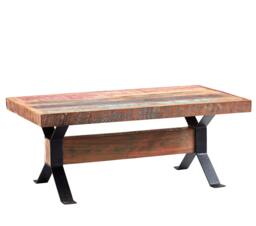 Rackhams Dahila Reclaimed Boat Coffee Table - thumbnail 2