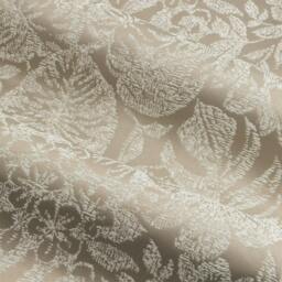 Rackhams Bali Jacquard Botanical Eyelet Curtains - Natural - 229cm x 183cm - Natural - 100% Polyester - thumbnail 3