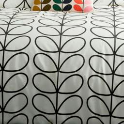 Rackhams Linear Stem CHARCOAL Duvet Cover Set - King - thumbnail 4