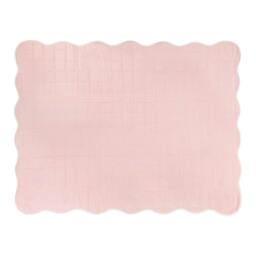 Rackhams Quilted Scalloped Bedspread - Pink - 265cm x 265cm - Pink - 100% Mixed - thumbnail 2