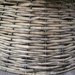Rackhams 48/70cm Samuel Alexander KD Willow Christmas Tree Skirt Wicker Rattan- Large Natural - thumbnail 2