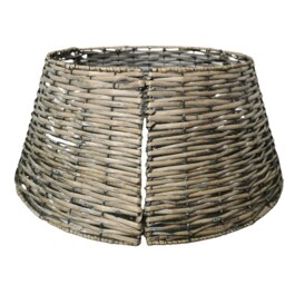 Rackhams 48/70cm Samuel Alexander KD Willow Christmas Tree Skirt Wicker Rattan- Large Natural - thumbnail 3
