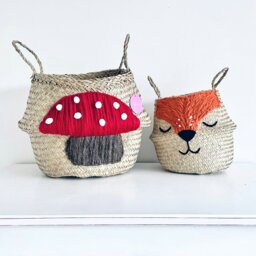 Rackhams Fox Basket - Small - thumbnail 4